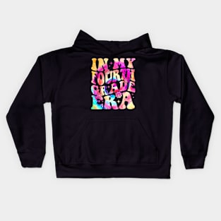 Teacher In My Fourth Grade Era Back To School First Day Kids Hoodie